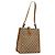 Borsa a Spalla GG Canvas Gucci Beige Oro 110292 Auth ep14036 D'oro