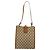 Borsa a Spalla GG Canvas Gucci Beige Oro 110292 Auth ep14036 D'oro - vista 2