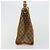 Borsa a Spalla GG Canvas Gucci Beige Oro 110292 Auth ep14036 D'oro - vista 3