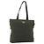 Bolsa Tote PRADA em nylon caqui prata autêntica bs34647