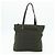 Bolsa Tote PRADA em nylon caqui prata autêntica bs34647 - vista 2