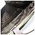Bolsa Tote PRADA em nylon caqui prata autêntica bs34647 - vista 26