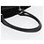 Salvatore Ferragamo Borsa Tote Gancini in Nylon Nero Argento Auth 176841A - vista 7
