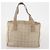 CHANEL Nuova linea di viaggio Borsa tote in nylon 2 pezzi Beige CC Auth ti3895 - vista 10