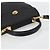 BALLY Borsa a Mano Trapuntata in Pelle 2 in 1 Nero Oro Auth BA12213A D'oro - vista 7