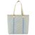 Christian Dior Trotter Canvas Tote Bag PVC Blau Silber Authentisch ep14386 - Ansicht 13