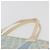 Christian Dior Trotter Canvas Tote Bag PVC Blau Silber Authentisch ep14386 - Ansicht 8