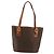 Céline Bolso tote de lona Macadam CELINE en cuero PVC marrón dorado Auth ep14253 Castaño - vista 2