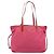 Borsa Tote Prada in Nylon Rosa Oro Auth bs34672 D'oro - vista 13