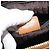 Borsa a mano in pelle marrone e oro Christian Dior Street Chic Auth ep14353A D'oro - vista 12