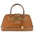 Borsa a mano in pelle marrone e oro Christian Dior Street Chic Auth ep14353A D'oro - vista 13
