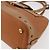 Borsa a mano in pelle marrone e oro Christian Dior Street Chic Auth ep14353A D'oro - vista 15
