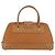 Borsa a mano in pelle marrone e oro Christian Dior Street Chic Auth ep14353A D'oro - vista 2