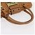 Borsa a mano in pelle marrone e oro Christian Dior Street Chic Auth ep14353A D'oro - vista 7