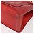 CHANEL Borsa a Spalla Matelassé Catena Vinile Rosso Oro CC Auth 177136A D'oro - vista 16