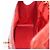 CHANEL Borsa a Spalla Matelassé Catena Vinile Rosso Oro CC Auth 177136A D'oro - vista 19