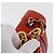 CHANEL Borsa a Spalla Matelassé Catena Vinile Rosso Oro CC Auth 177136A D'oro - vista 9