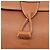 LOEWE Borsa a Mano in Pelle 2 in 1 Marrone Oro Auth ep14461 D'oro - vista 18