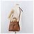LOEWE Borsa a Mano in Pelle 2 in 1 Marrone Oro Auth ep14461 D'oro - vista 27