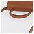 LOEWE Borsa a Mano in Pelle 2 in 1 Marrone Oro Auth ep14461 D'oro - vista 7