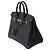 Hermès Borsa HERMES Birkin 25 in Pelle Nera - 103470 Nero - vista 5