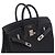 Hermès Borsa HERMES Birkin 25 in Pelle Nera - 103470 Nero - vista 7