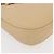 Borsa a Spalla Gancini in Pelle Beige Argento Auth 175046 di Salvatore Ferragamo - vista 14