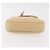 Borsa a Spalla Gancini in Pelle Beige Argento Auth 175046 di Salvatore Ferragamo - vista 5