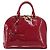 LOUIS VUITTON Borsa a Mano Alma PM Monogram Vernis Rosa Andian M91770 Auth BA12324 - vista 13