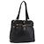 Prada Borsa Tote in Pelle Nera e Oro Auth 176925A Nero D'oro