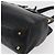 Prada Borsa Tote in Pelle Nera e Oro Auth 176925A Nero D'oro - vista 14
