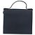 Borsa a mano Christian Dior in pelle 2 vie blu navy oro Auth ep14265 D'oro - vista 2