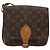 LOUIS VUITTON Borsa a Spalla Monogram Cartouchiere MM M51253 LV Auth BA12218 Monogramma - vista 13