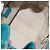 Borsa a Spalla Diamante in Pelle Blu Argento GUCCI 354229 Auth 177084A - vista 11