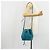 Borsa a Spalla Diamante in Pelle Blu Argento GUCCI 354229 Auth 177084A - vista 22