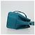 Borsa a Spalla Diamante in Pelle Blu Argento GUCCI 354229 Auth 177084A - vista 3