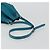 Borsa a Spalla Diamante in Pelle Blu Argento GUCCI 354229 Auth 177084A - vista 7