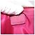 Pochette in Suede CHANEL Icon Series Rosa Oro CC Auth 176765 D'oro - vista 10