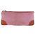 Pochette in Suede CHANEL Icon Series Rosa Oro CC Auth 176765 D'oro - vista 13
