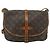 LOUIS VUITTON Borsa a Spalla Monogram Saumur 30 M42256 LV Auth bs34502 Monogramma - vista 2