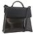 Borsa LOEWE in pelle 2 in 1 nera argento autentica ep14013 Nero