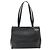 Bolsa Tote Vala em couro preto e dourado Salvatore Ferragamo Auth ka4098 - vista 2