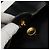 Borsa a mano Christian Dior in pelle nera e oro Auth ep14233 Nero D'oro - vista 10