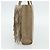CHANEL Borsa a Mano Camoscio Beige Argento CC Auth BA12233 - vista 4