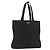 Prada Tote Bag aus schwarzem Nylon mit silberner Authentizität ep14354A