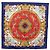 Hermès Foulard HERMES Carre 90 ""LUNA PARK"" in seta blu Auth 176081A
