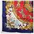 Hermès Foulard HERMES Carre 90 ""LUNA PARK"" in seta blu Auth 176081A - vista 8