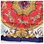Hermès Foulard HERMES Carre 90 ""LUNA PARK"" in seta blu Auth 176081A - vista 9