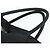 PRADA Borsa a mano in nylon nero argento Auth bs34658 - vista 8
