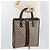 Borsa tote Gucci GG Supreme Web Sherry Line in PVC beige e oro 010 378 Auth ep14443 D'oro - vista 23